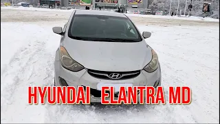 Hyundai Elantra MD ИЗ США НАСТРОЙКА ЧАСОВ И ТЕРМОМЕТРА