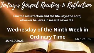 Daily Gospel Reflection, Catholic Readings for Today, Daily Mass readings 2023, #everydaygospel