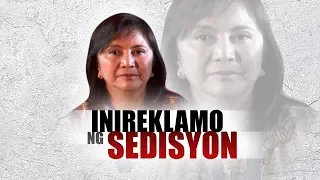 VP Robredo at ilang personalidad, sinampahan ng sedition sa DOJ | 24 Oras