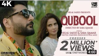 Qubool by Bilal Saeed ft Saba qamar | official music video | latest Punjabi song 2020 | 4k| DM Squad