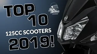 Top 10 125cc Scooters 2019 - Perfect For Beginners!