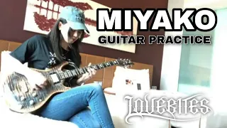 Lovebites Miyako - Guitar Practice