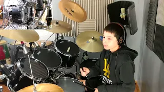 Brayden   Linkin Park In The End   Drum cover