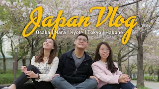 First Time Travel Japan Vlog (Spring - Cherry Blossom)