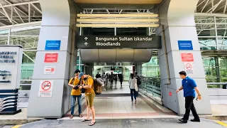 [4K60FPS] Johor Bahru CIQ Complex to Singapore Woodland Checkpoint to Kranji MRT(CW1) (Malaysia)