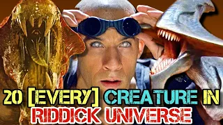 20 (Every) Creatures In Riddick Universe - Explored