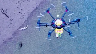 Smart Drone Saves People From Sharks, Crocodiles & Rough Seas
