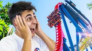 EL MEJOR PARQUE DE ATRACCIONES DE MI PAIS | Montañas Rusas EXTREMAS!