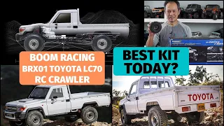 Boom Racing BRX01 with Toyota LC70 body - Best scale land cruiser crawler kit today?