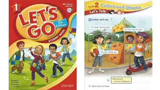 let's go 1 Student Book Unit 2 : Colors and shapes