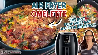 Air Fryer Omelette (air fryer EASY as 123 method)