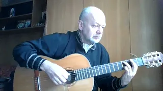 Романс Алёши (Формула любви) на гитаре