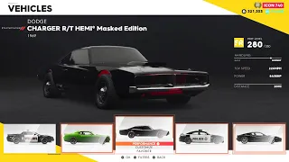 (The Crew 2 New Update Car) Dodge Charger R/T Hemi 1969 Masked Edition Showcase + Pro Settings