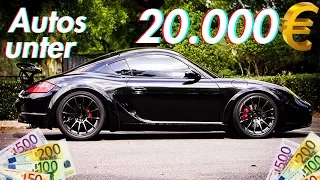 Die besten Anfänger Autos für unter 20000€ | RB Engineering | Porsche Cayman