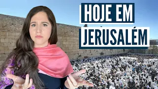 FESTA BIBLICA DIRETO DE JERUSALEM! Hoje no Israel com Aline