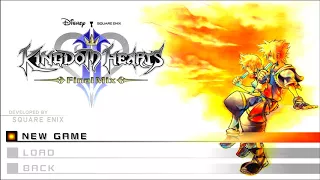 Kingdom Hearts II Final Mix Title Screen (PS4)