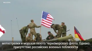 Военные маневры в Грузии