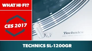 Technics SL-1200GR turntable (2017) – first look