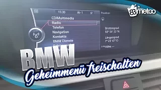 BMW CIC Service Menü - Geheimmenü freischalten
