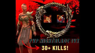 PVP NIGHTBLADE 1VX - 30+ KILLS!