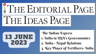 13th June 2023 | Gargi Classes The Editorials & Idea Analysis | By R.K. Lata