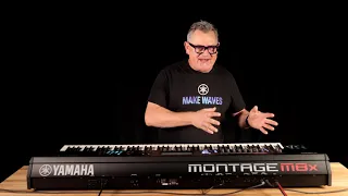 Yamaha Montage M8x 88 Key Synthesizer Overview