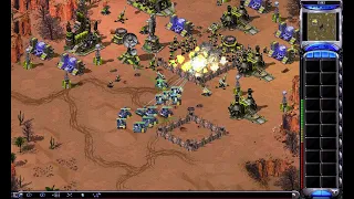 Yuri's Revenge CnCNet - Big Grinder LE - USA vs 5 Soviet (2 Russia, Cuba, Libya & Iraq) - Brutal AI