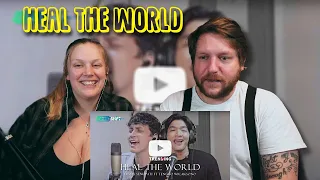 Dimas Senopati ft Tenggo Wicaksono Heal The World Cover Reaction