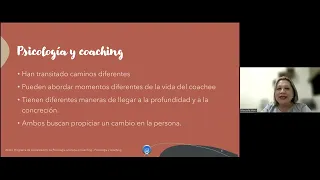 Actualización ACICI Psicología  y Coaching  Clase 1 Marysella Alfaro