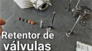 Não use esses retentores de válvulas porque vão fazer o motor fumaçar