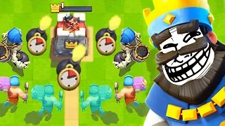 We TROLL Clash Royale!!