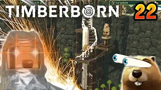 DES ESCALIERS EN COLIMAÇON !! -Timberborn- Ep.22 [GENIE]