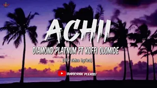 Diamond Platnumz ft Koffi Olomide - Achi (HD videolyric)