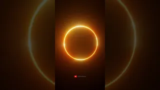 This is How a Solar eclipse occurs.... #space #solareclipse #universe #shorts.