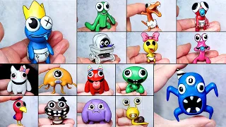 Making All Baby Monsters Garten of Banban 2  & Rainbow Friends Sculptures Timelapse