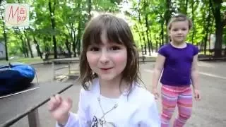 Видео с мыльными пузырями! Vlog на детской площадке Как делать мыльные пузыри веревочкой