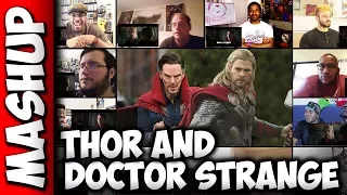THOR: Ragnarok DOCTOR STRANGE Trailer Reaction Mashup