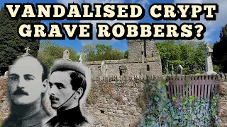 Vandalised Crypt, Grave robbers?