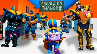 ENTRANDO PARA A SUPER ESCOLA DO THANOS NO GTA 5