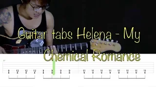 Guitar perform with tabs - My Chemical Romance Helena