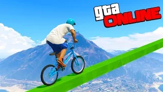 Я НЕ ЗНАЮ КАК ЭТО ПРОЙТИ! САМЫЙ СЛОЖНЫЙ ПАРКУР НА BMX! (GTA 5 Смешные Моменты)