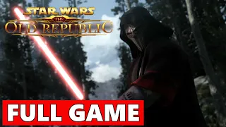 Star Wars: The Old Republic Sith Warrior Full Game Walkthrough Gameplay - No Commentary (Dark Side)