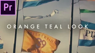 How To Get Orange and Teal Film Look in Adobe Premiere Pro | Cinematic Color Grading Tutorial