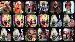 Keplerians Games Jumpscares Battle - Mr Meat 2, Ice Scream 6, Evil Nun 2, Evil Nun Rush &+