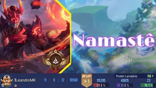 Arena of Valor : Jinnar Gameplay -🏅- 11/0/12《LeandroMK》AoV | RoV | Liên Quân | 傳說對決 | 新造型 | 金納