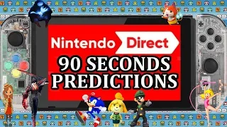 Nintendo Direct E3 2019 PREDICTIONS in 90 Seconds