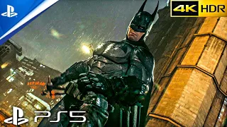 (PS5) BATMAN ARKHAM KNIGHT GAMEPLAY - ULTRA HIGH REALISTIC GRAPHICS [4K HDR 60FPS]