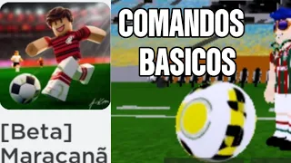 Comandos Básicos (BETA Maracanã TJ) #roblox #futebol #maracanã #comando