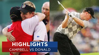 Luke Donald vs Chad Campbell | Extended Highlights | 2006 Ryder Cup