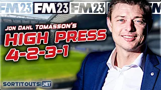 HIGH PRESS 4-2-3-1 Tactic on Football Manager 2023 | Jon Dahl Tomasson FM23